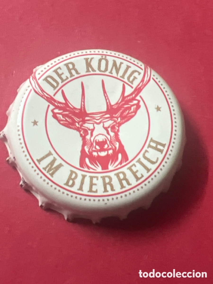 Coleccionismo de cervezas: T4/X32/F5. CHAPA CERVEZA - Der K&ouml;nig im Bierreich