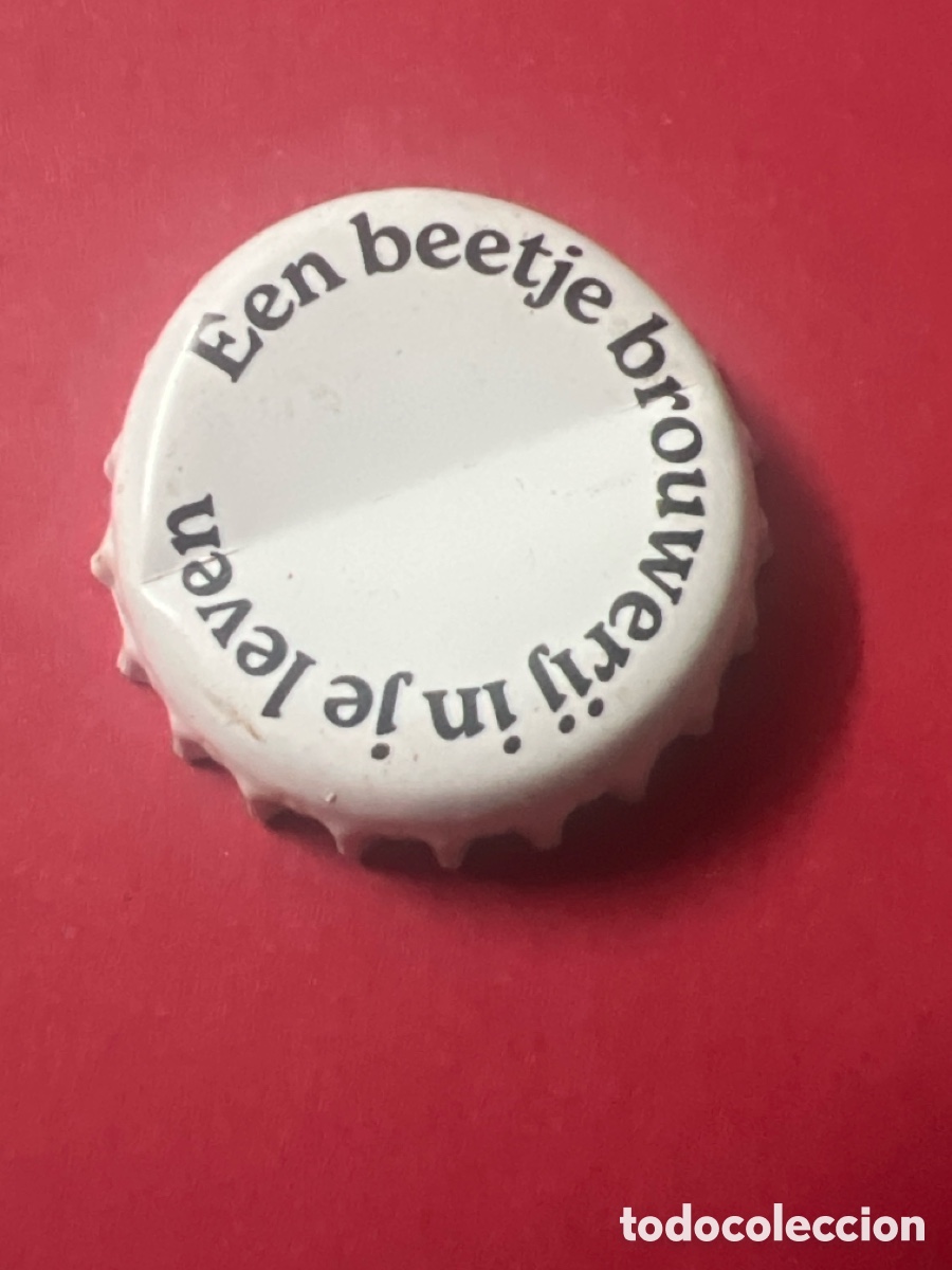 Coleccionismo de cervezas: T4/X32/G1.CHAPA CERVEZA - De Eeuwige Jeugd, Een beetje brouwerij in je leven