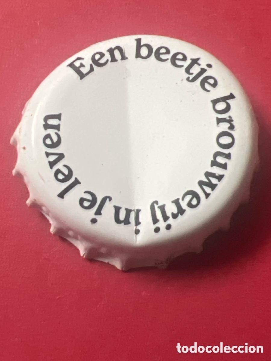 Coleccionismo de cervezas: T4/X32/G2. CHAPA CERVEZA - De Eeuwige Jeugd, Een beetje brouwerij in je leven