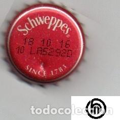 Coleccionismo de cervezas: chapa - t&oacute;nica - ITALIA - Schweppes