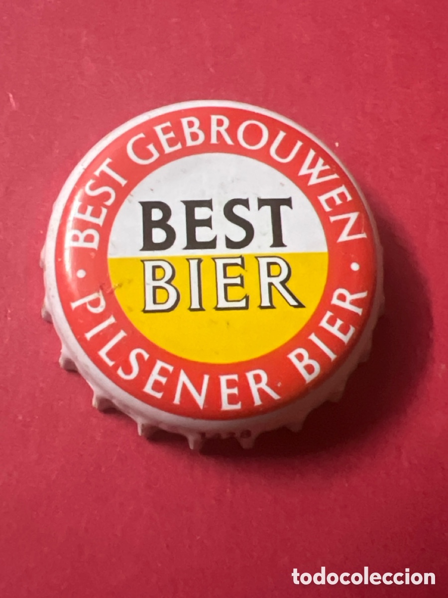 Coleccionismo de cervezas: T4/X32/G5. CHAPA CERVEZA Best bier best gebrouwen pilsener bier