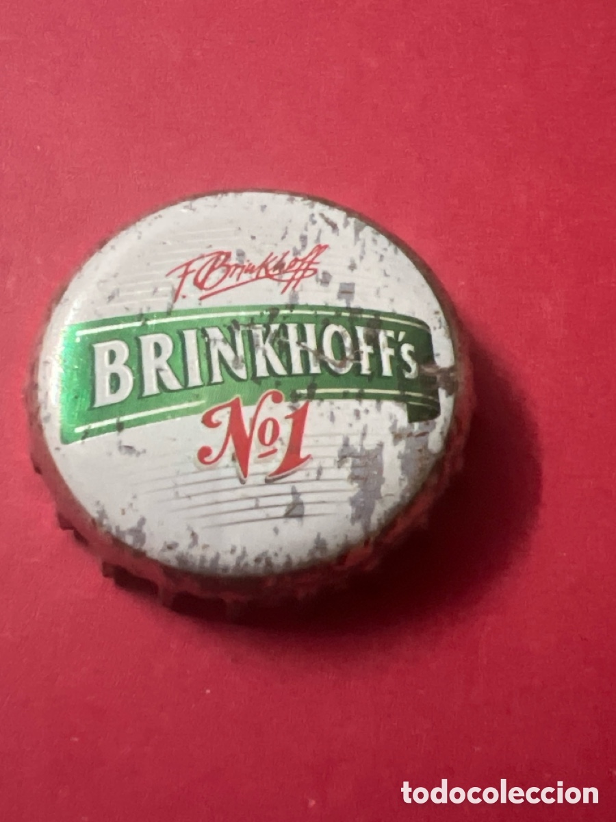 Coleccionismo de cervezas: T4/X32/H3. Chapa tap&oacute;n corona de la cerveza alemana BRINKHOFF'S N&ordm; 1