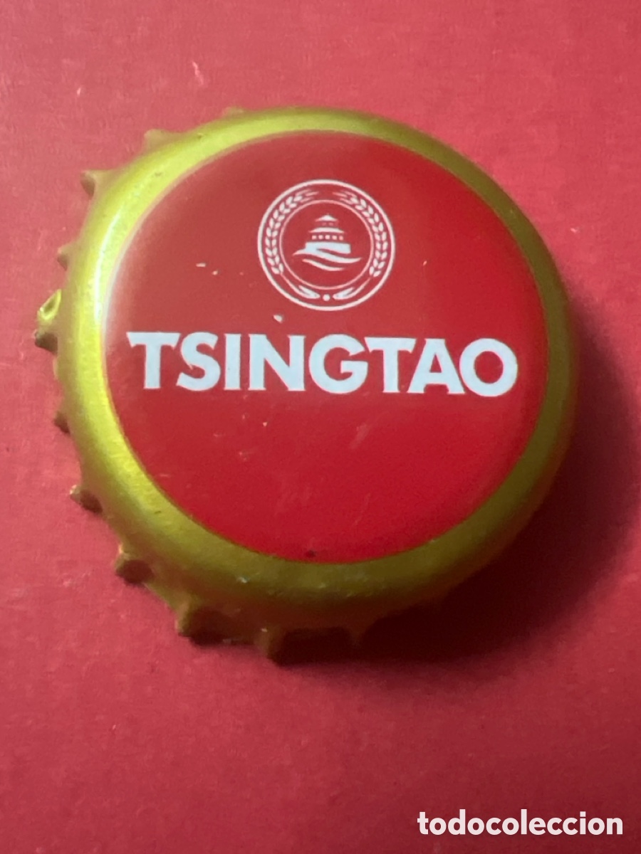 Coleccionismo de cervezas: T4/X32/H4. TAPON CORONA CHAPA BEER BOTTLE CAP KRONKORKEN TAPPI CAPSULE TSINGTAO - CHINA
