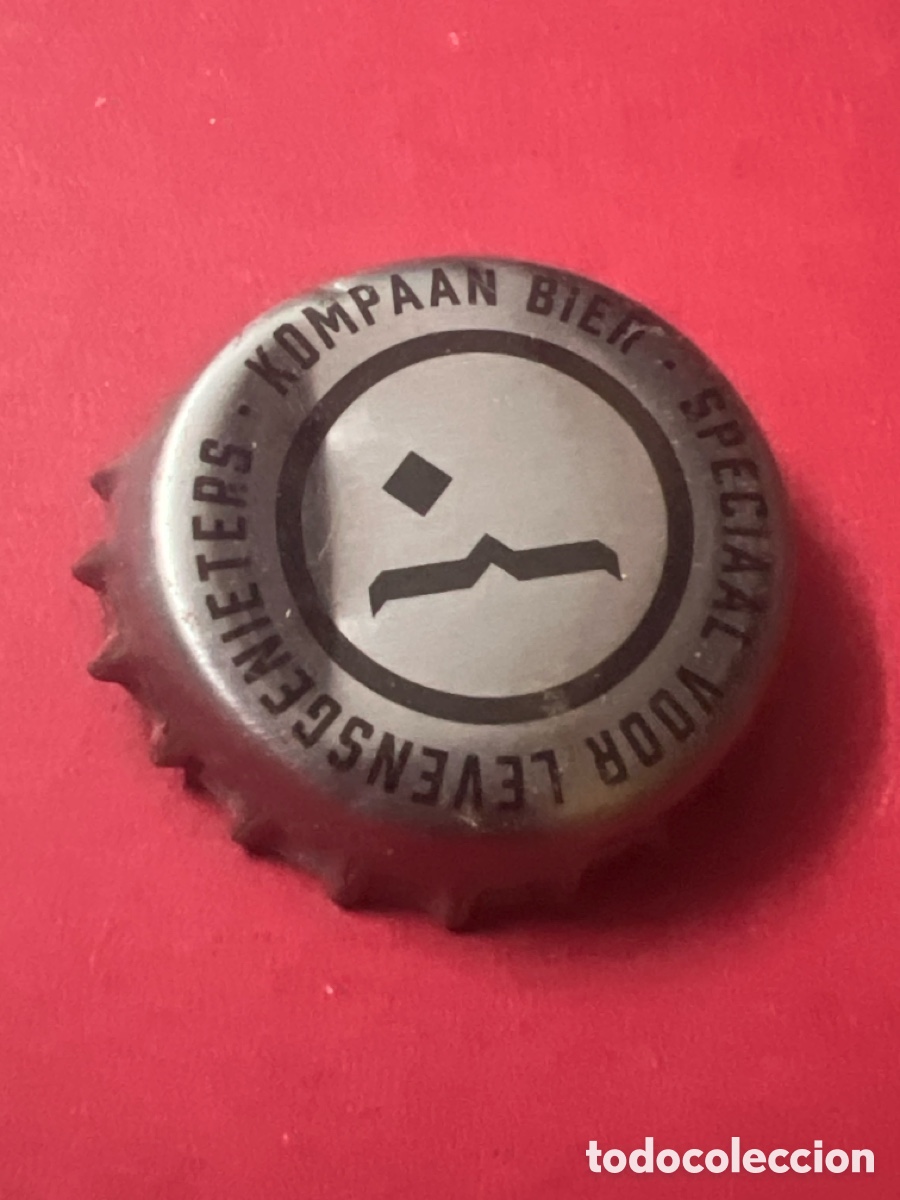 Coleccionismo de cervezas: T4/X32/K2. CHAPA CERVEZA - Kompaan Bier Speciaal voor Levensgenieters