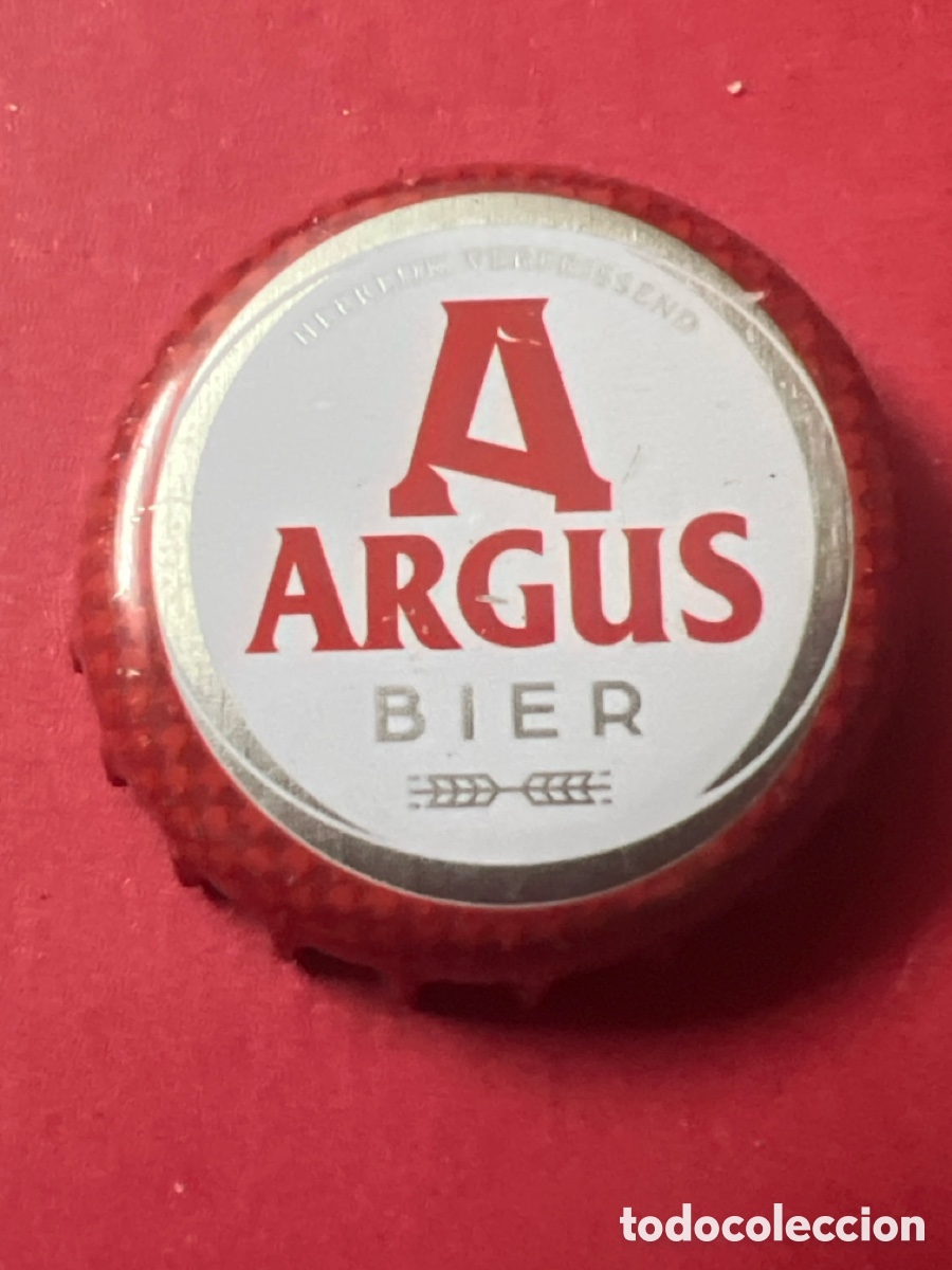 Coleccionismo de cervezas: T4/X32/M5. CHAPA CERVEZA ARGUS