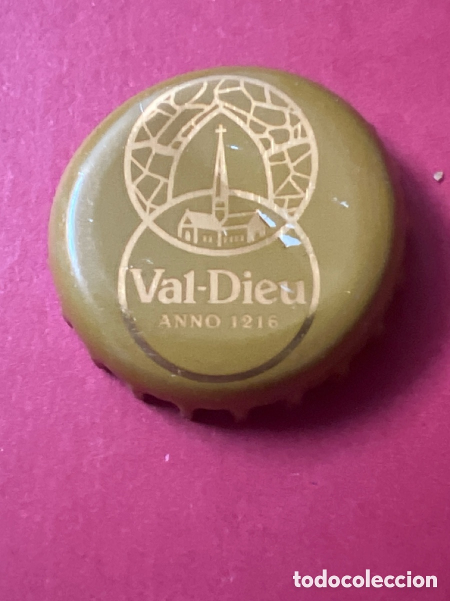 Coleccionismo de cervezas: T4/X32/N2. CHAPA CERVEZA - Val-Dieu anno 1216
