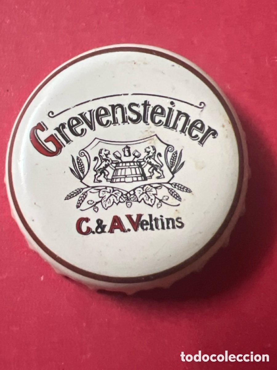 Coleccionismo de cervezas: T4/X32/O1. T4/X39/E1. CHAPA DE CERVEZA GREVENSTEINER.
