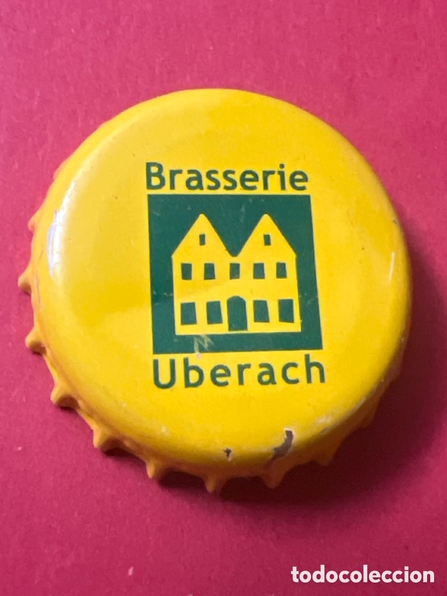 Coleccionismo de cervezas: T4/X32/O3. CHAPA CERVEZA - Brasserie Uberach