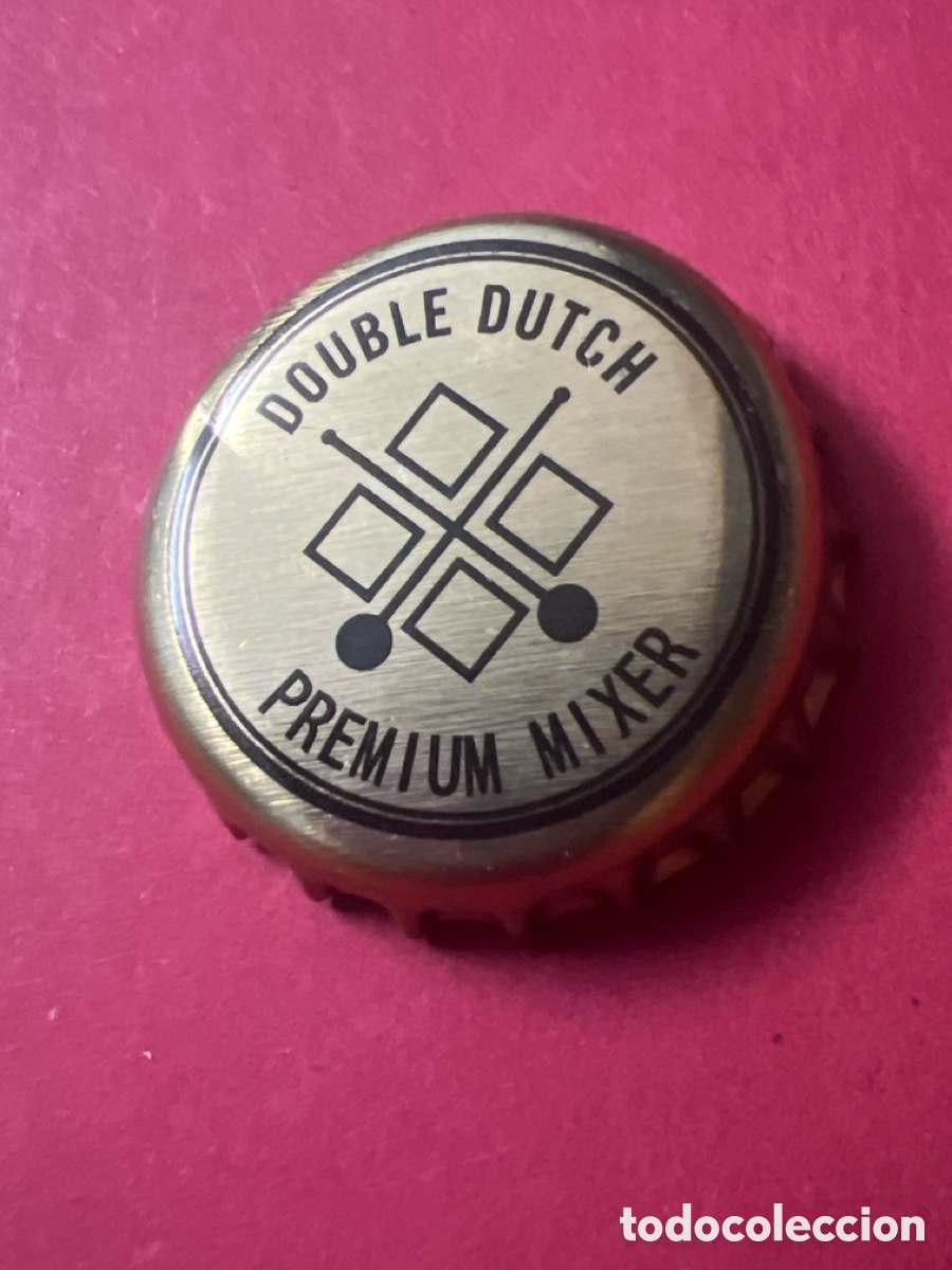 Coleccionismo de cervezas: T4/X32/O5. CHAPA SODA REFRESCO - Double Dutch Premium Mixer