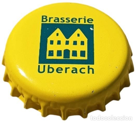 Coleccionismo de cervezas: Francia Capsule Bi&egrave;re Crown Cap Beer Brasserie Uberach 67 Val de Moder RP464 tap&oacute;n corona