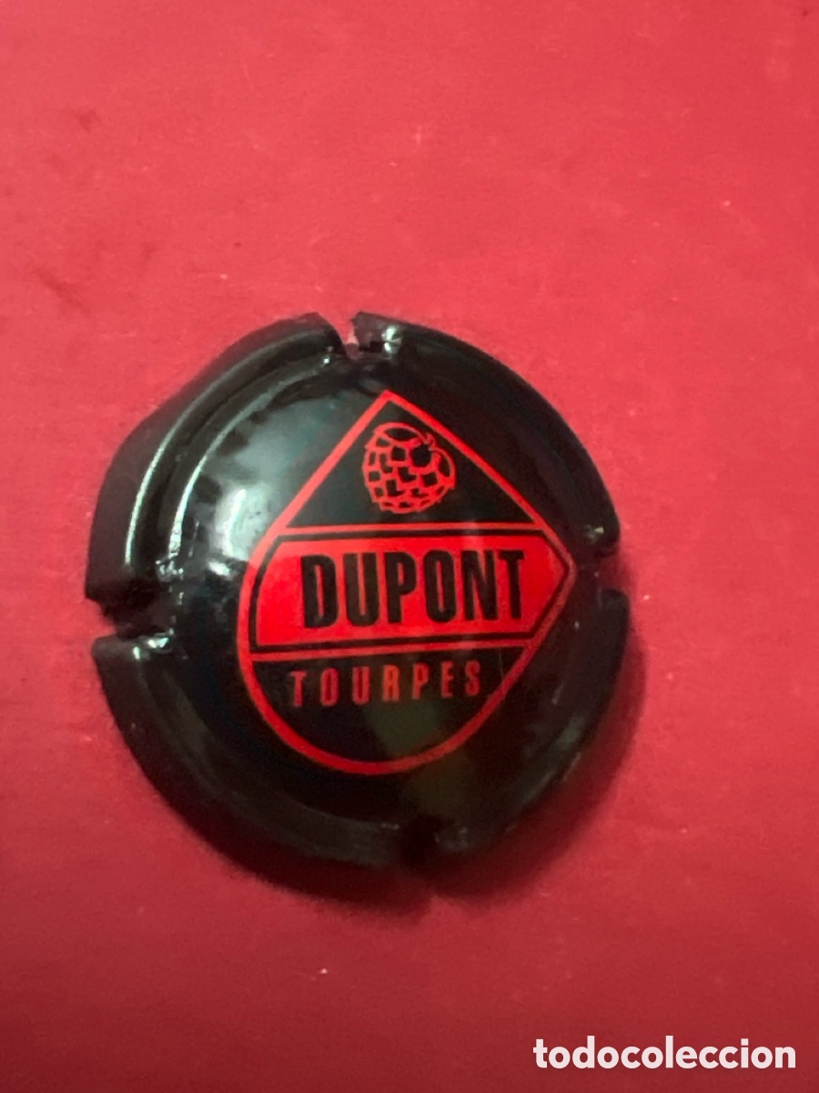Coleccionismo de cervezas: T4/X31/17. TAPON CORONA CAPSULA CHAPA CERVEZA &rdquo;MUSELET&rdquo; HET ANKER + DUPONT (B&Eacute;LGICA)