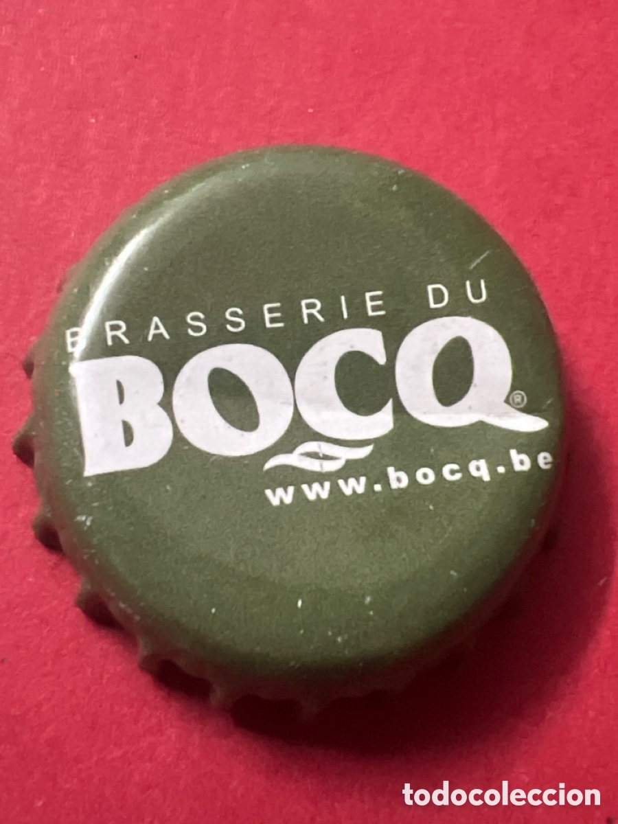 Coleccionismo de cervezas: T4/X33/N4. TAPON CORONA CAPSULA CHAPA CERVEZA BOCQ (B&Eacute;LGICA)
