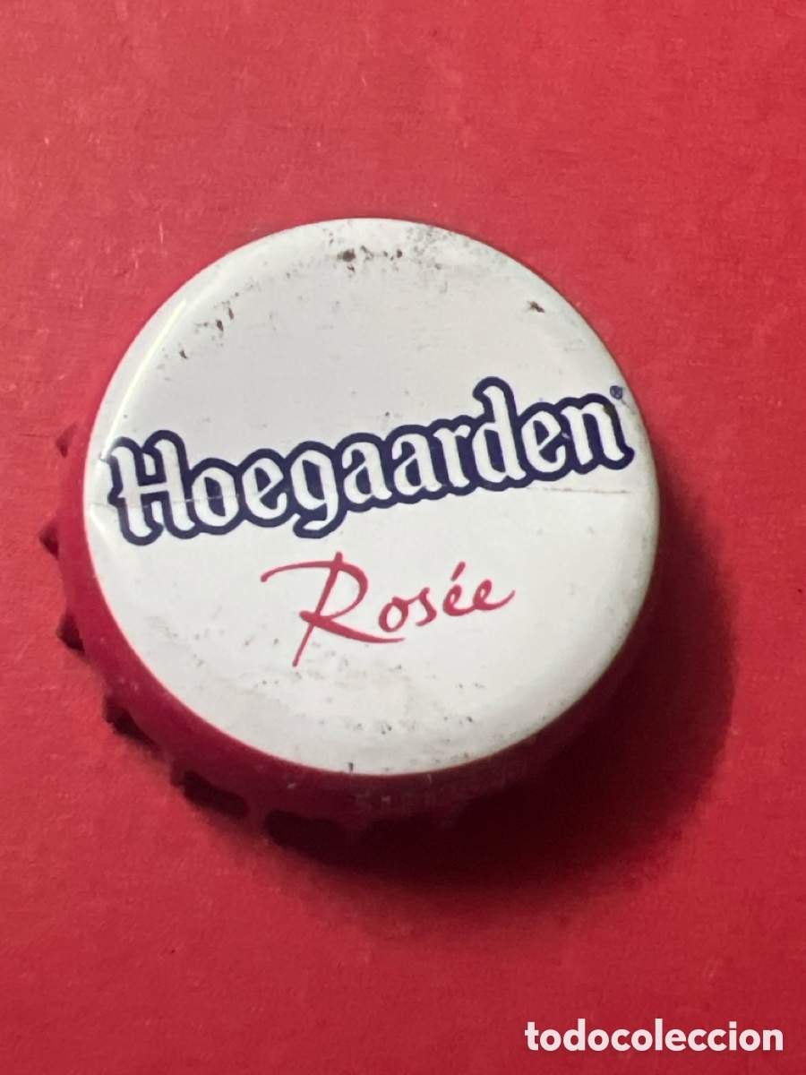 Coleccionismo de cervezas: T4/X33/O3. Chapa Cerveza Hoegaarden Ros&eacute;e