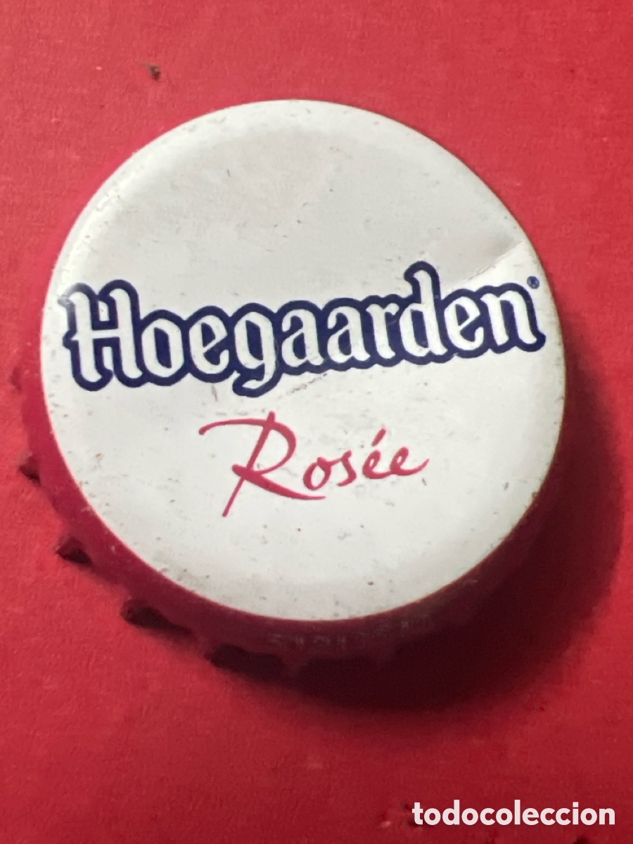 Coleccionismo de cervezas: T4/X33/O4. Chapa Cerveza Hoegaarden Ros&eacute;e