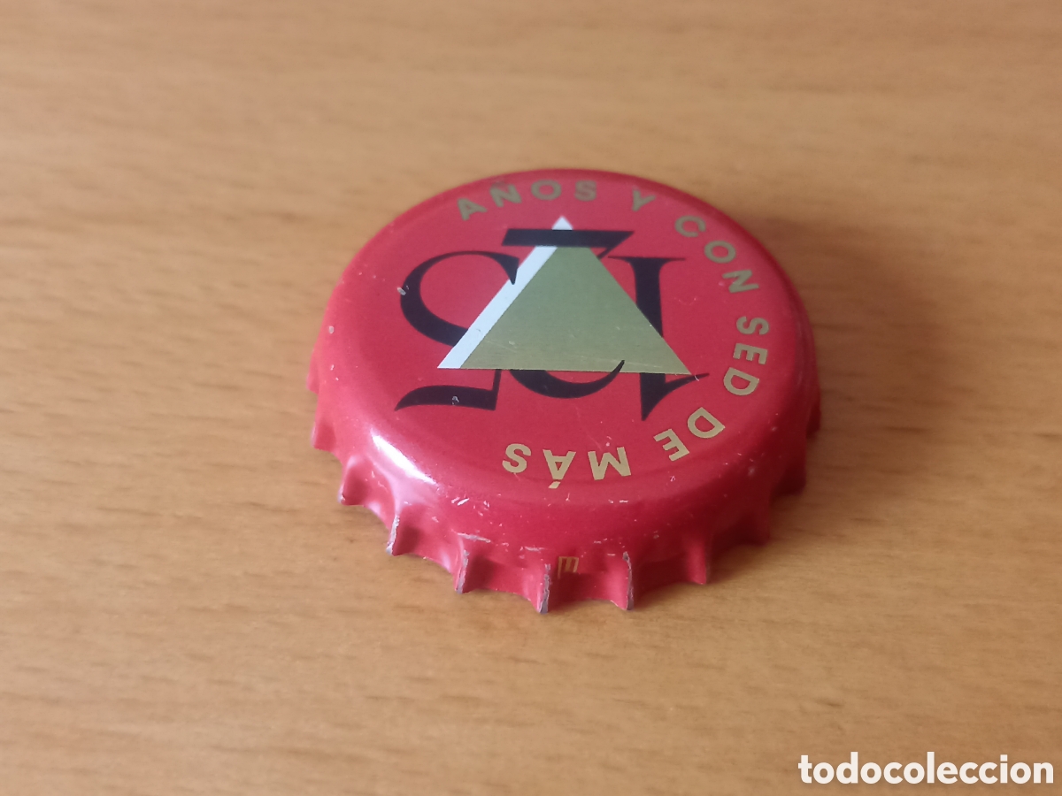 Coleccionismo de cervezas: Chapa cerveza Ambar 125 a&ntilde;os y con sed de m&aacute;s - Pedido m&iacute;nimo 3&euro;