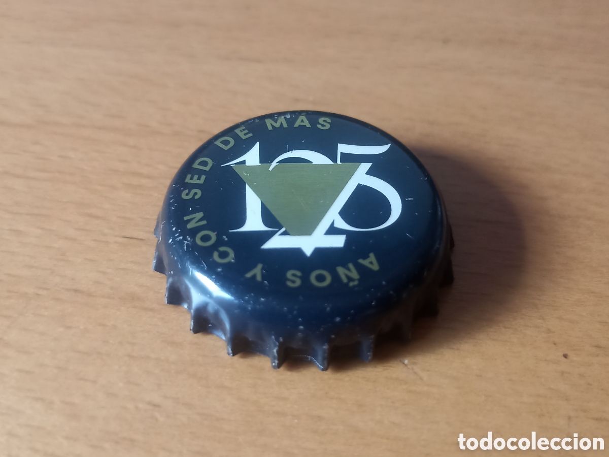 Coleccionismo de cervezas: Chapa cerveza Ambar 125 a&ntilde;os y con sed de m&aacute;s - Pedido m&iacute;nimo 3&euro;