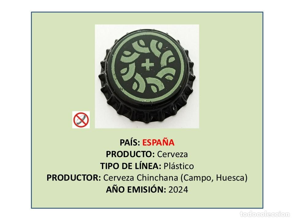 Coleccionismo de cervezas: TAPON CORONA CAPSULA CHAPA CERVEZA CHINCHANA (ESPA&Ntilde;A)
