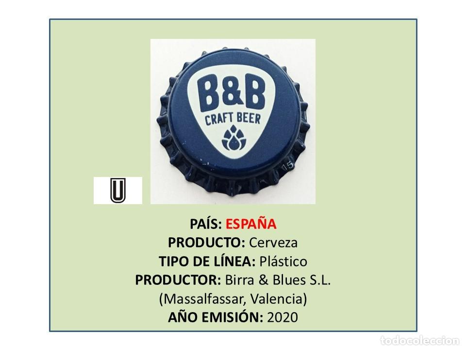 Coleccionismo de cervezas: TAPON CORONA CAPSULA CHAPA CERVEZA BIRRA & BLUES (ESPA&Ntilde;A)