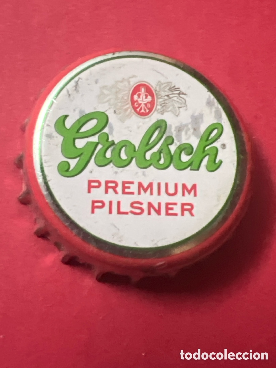 Coleccionismo de cervezas: T4/X50/B1. Chapa cerveza - GROLSCH Premium Lager