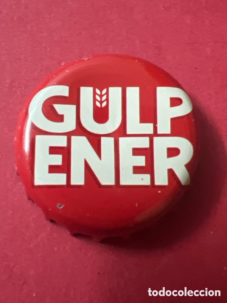 Coleccionismo de cervezas: T4/X50/E6. CHAPA CERVEZA - PA&Iacute;SES BAJOS - Gulpener Gulp ener