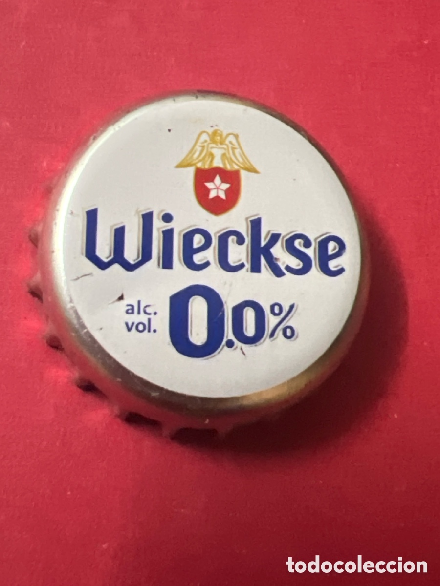 Coleccionismo de cervezas: T4/X50/F3. CHAPA CERVEZA - Wieckse 0.0% alc. vol.
