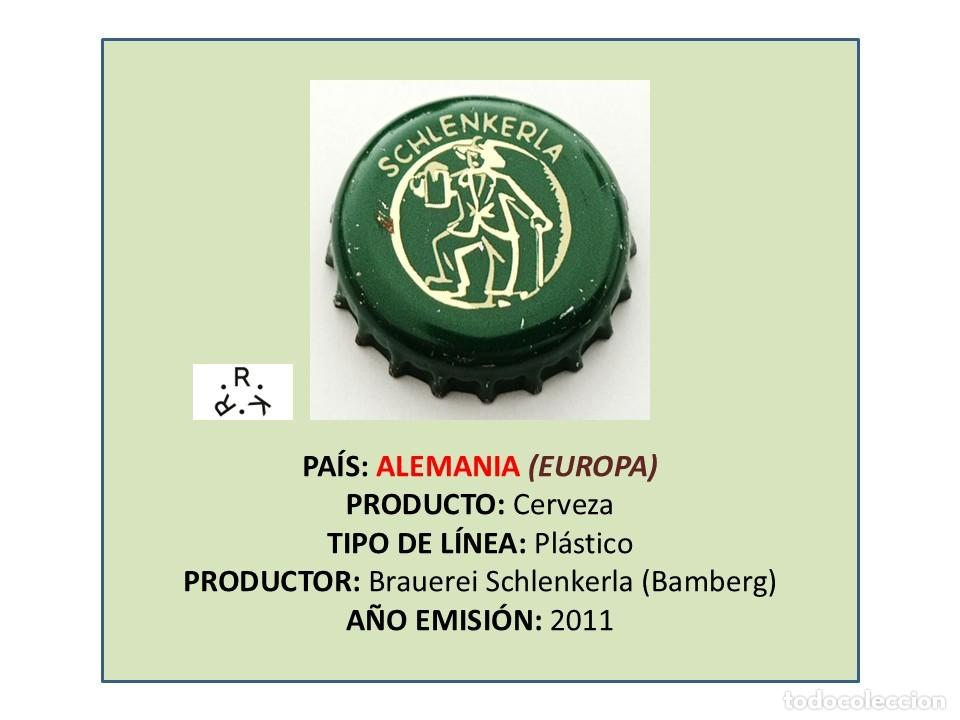 Coleccionismo de cervezas: TAPON CORONA CAPSULA CHAPA CERVEZA SCHLENKERLA (ALEMANIA)