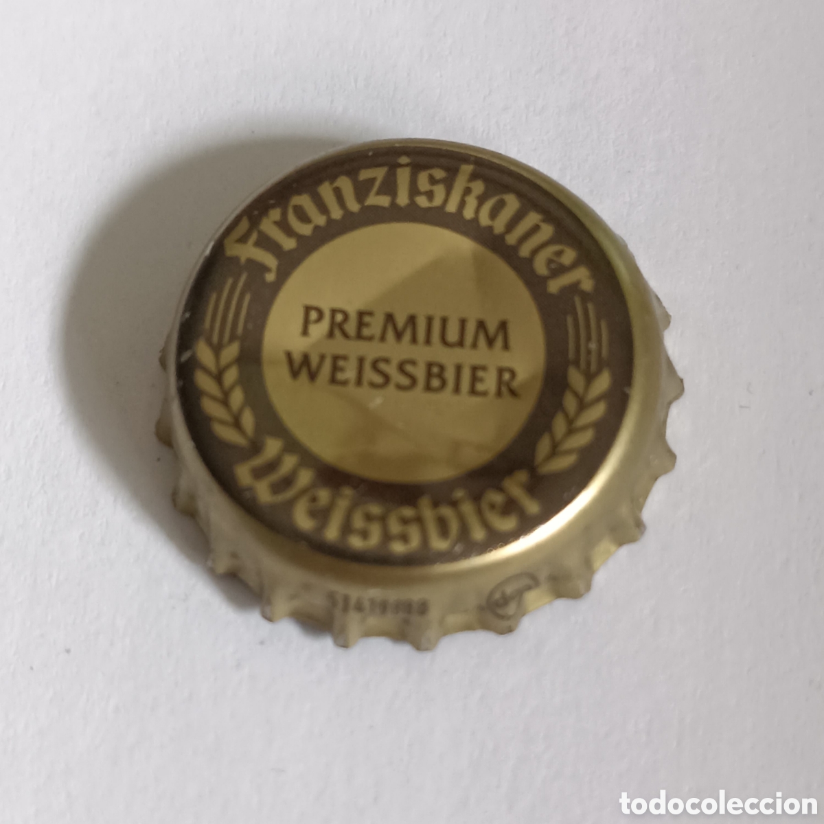 Coleccionismo de cervezas: Chapa de Cerveza Franziskaner.