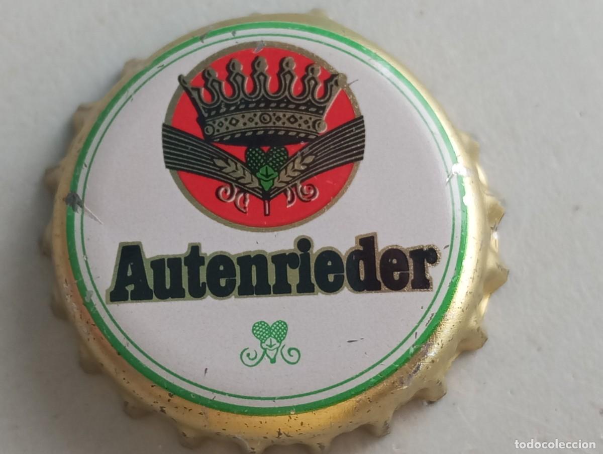 Coleccionismo de cervezas: Chapa tap&oacute;n corona de la cerveza alemana AUTENRIEDER