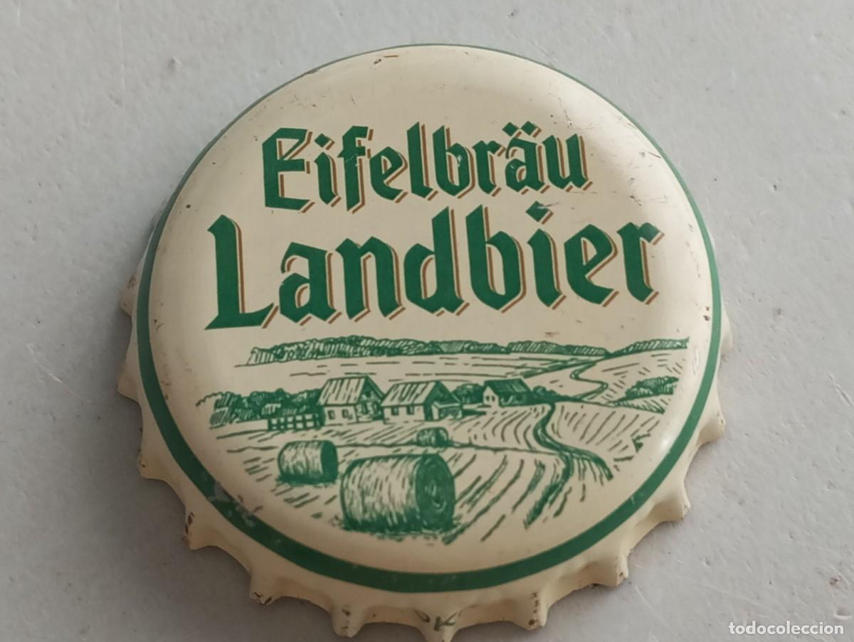 Coleccionismo de cervezas: Chapa tap&oacute;n corona de la cerveza alemana EIFELBR&Auml;U LANDBIER