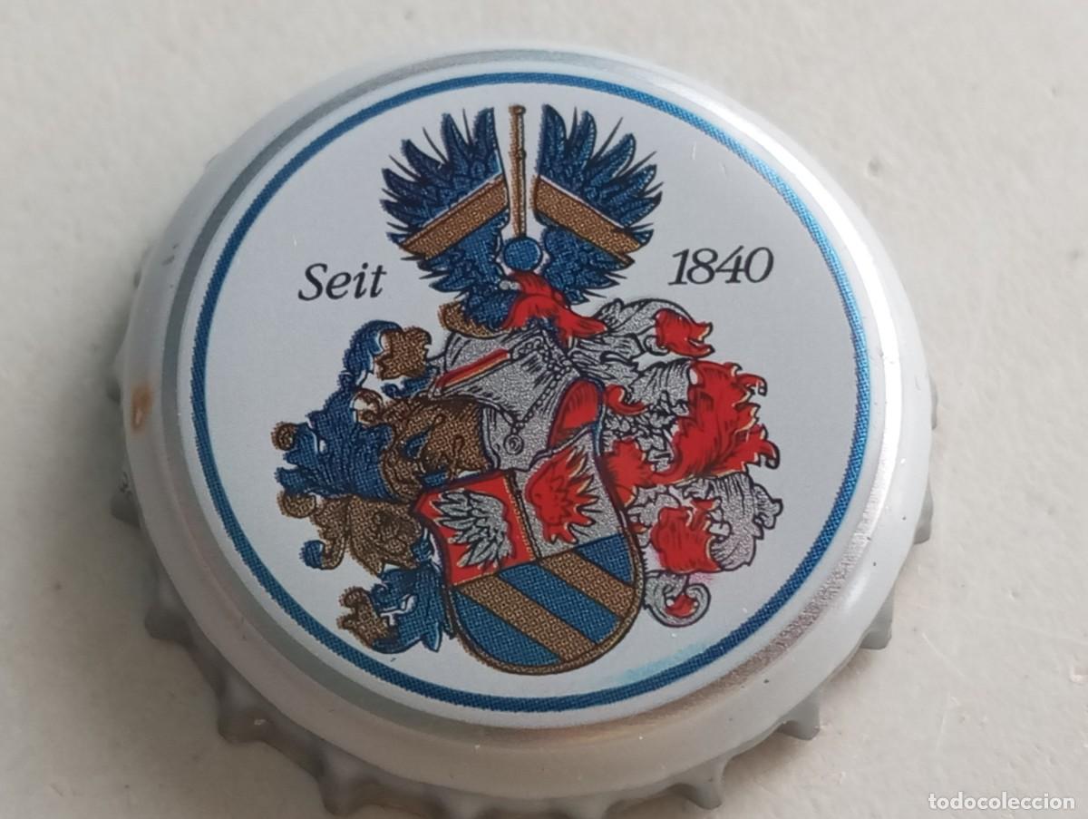 Coleccionismo de cervezas: Chapa tap&oacute;n corona de la cerveza alemana GUNTHER SEIT 1840