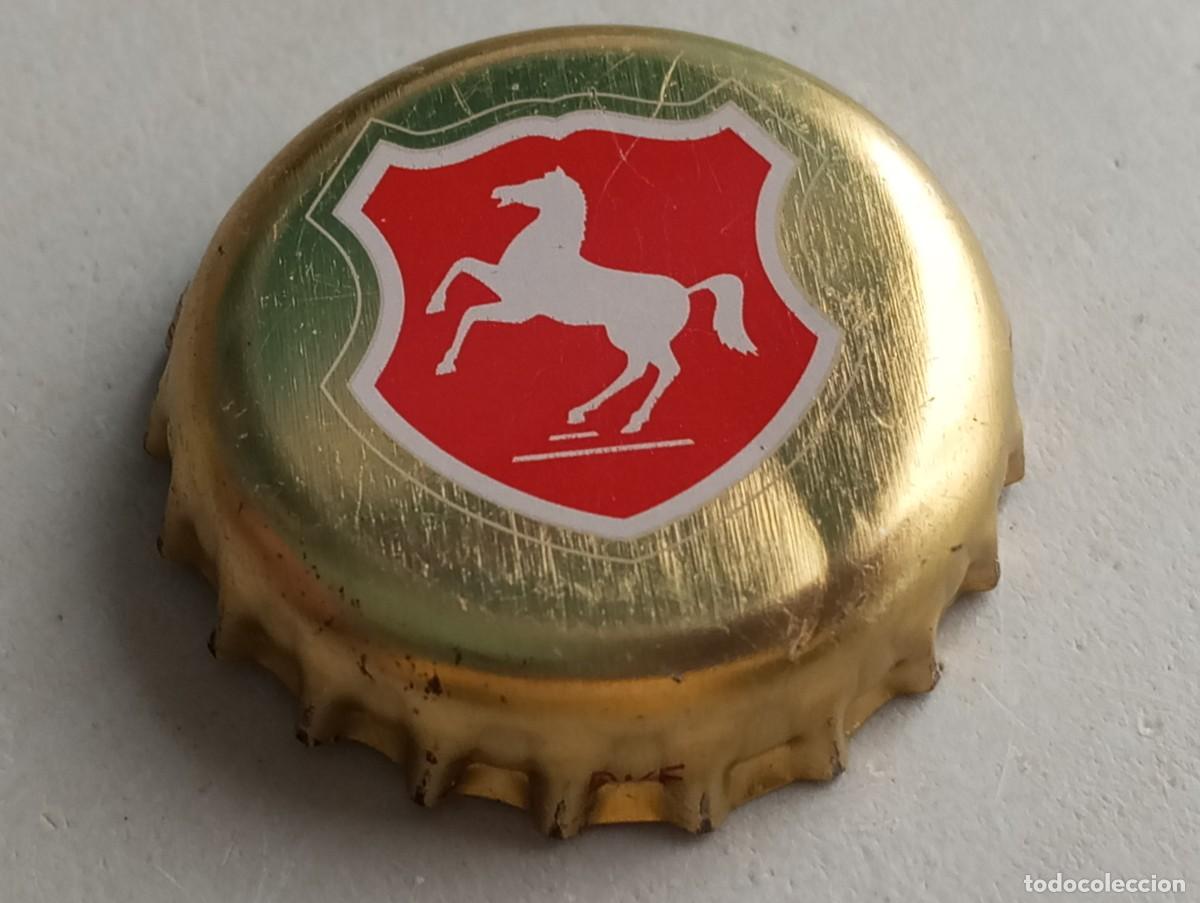 Coleccionismo de cervezas: Chapa tap&oacute;n corona de la cerveza alemana HERRENH&Auml;USER