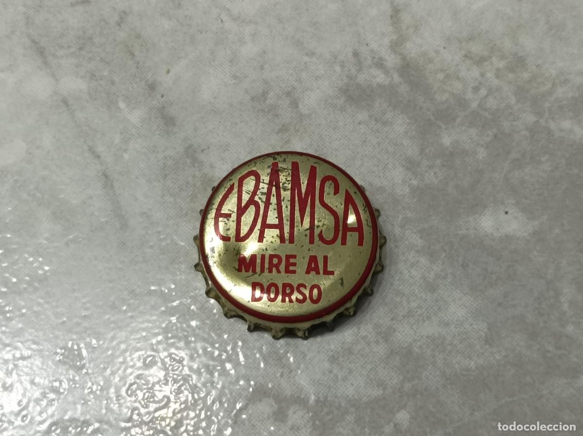 Coleccionismo de cervezas: Chapa tapon corona ebamsa