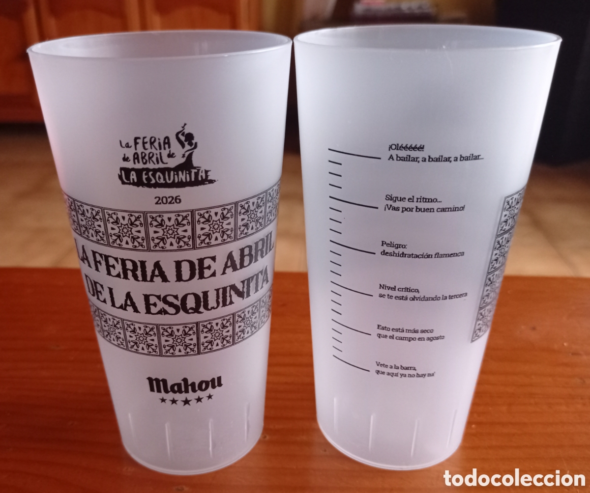 Coleccionismo de cervezas: CERVEZA MAHOU, VASO PL&Aacute;STICO - Foto 2