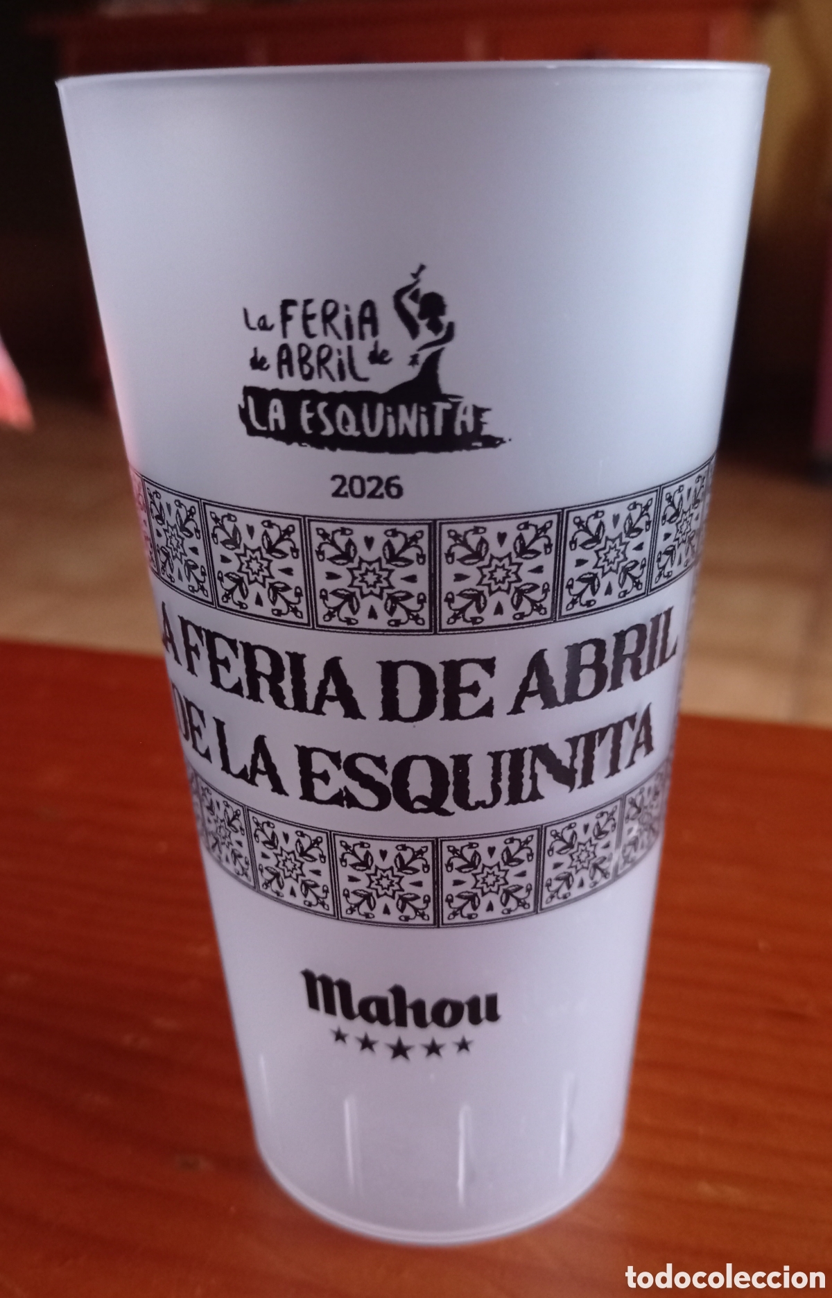 Coleccionismo de cervezas: CERVEZA MAHOU, VASO PL&Aacute;STICO - Foto 1