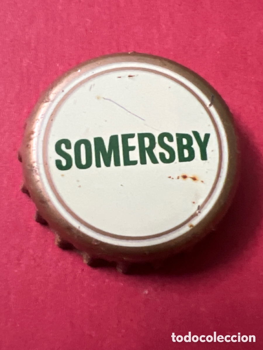 Collezionismo di birre: T4/X46/A2. Chapa tap&oacute;n corona POLACO de la bebida danesa SOMERSBY