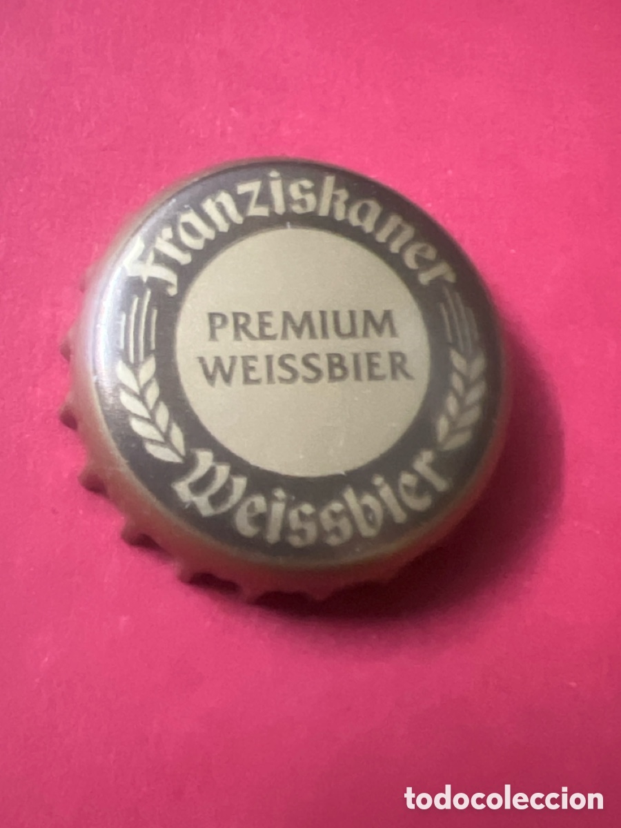 Coleccionismo de cervezas: T4/X46/D4. CHAPA CERVEZA - Franziskaner Premium Weissbier