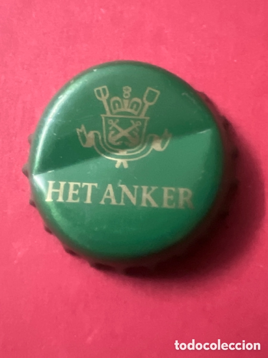 Coleccionismo de cervezas: T4/X46/E4. CHAPA CERVEZA - B&Eacute;LGICA - Het Anker
