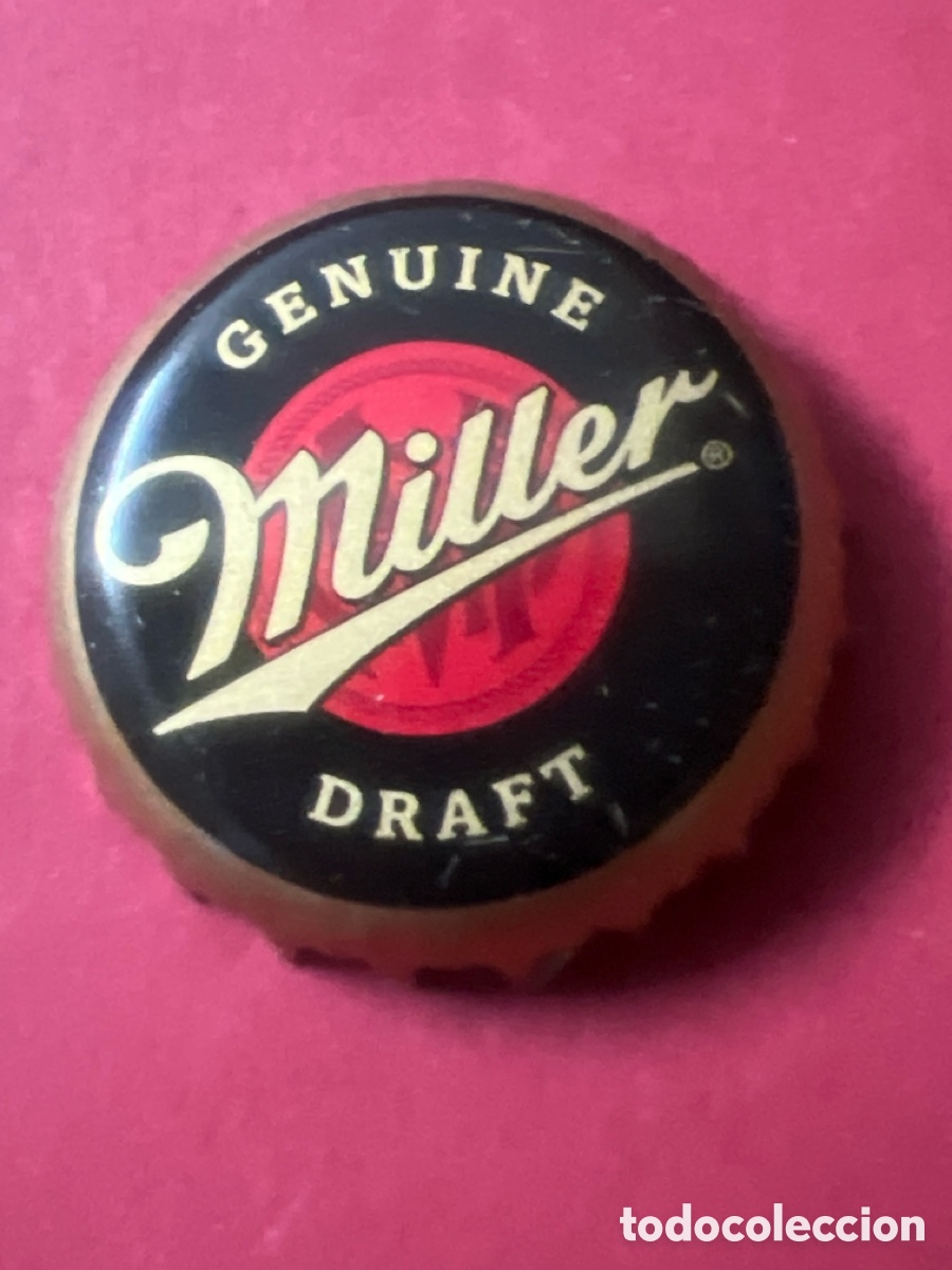Coleccionismo de cervezas: T4/X46/E5. CHAPA CERVEZA - Miller Genuine Draft