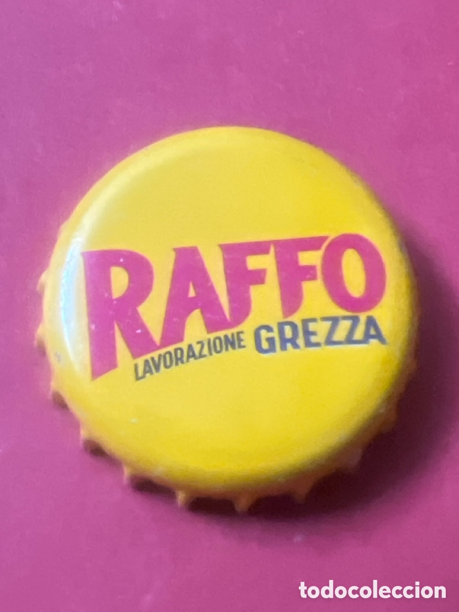 Coleccionismo de cervezas: T4/X46/F4. CHAPA CERVEZA - ITALIA - Raffo Lavorazione Grezza