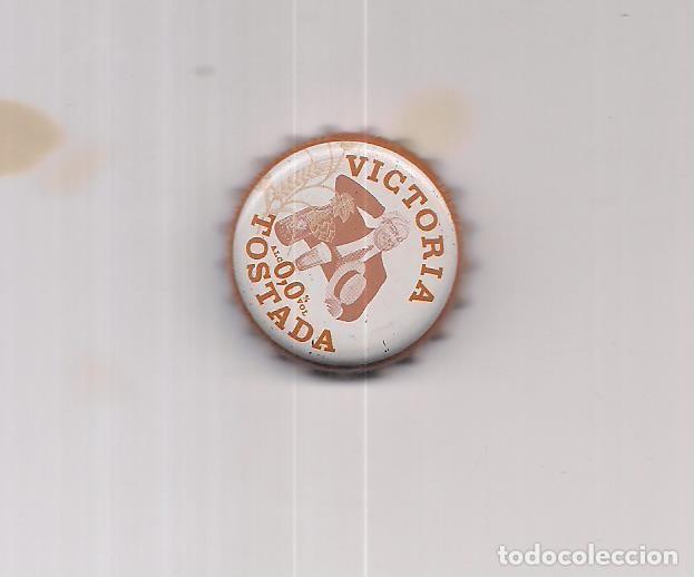 Coleccionismo de cervezas: 1 chapa cerveza Victoria tostada Fact U