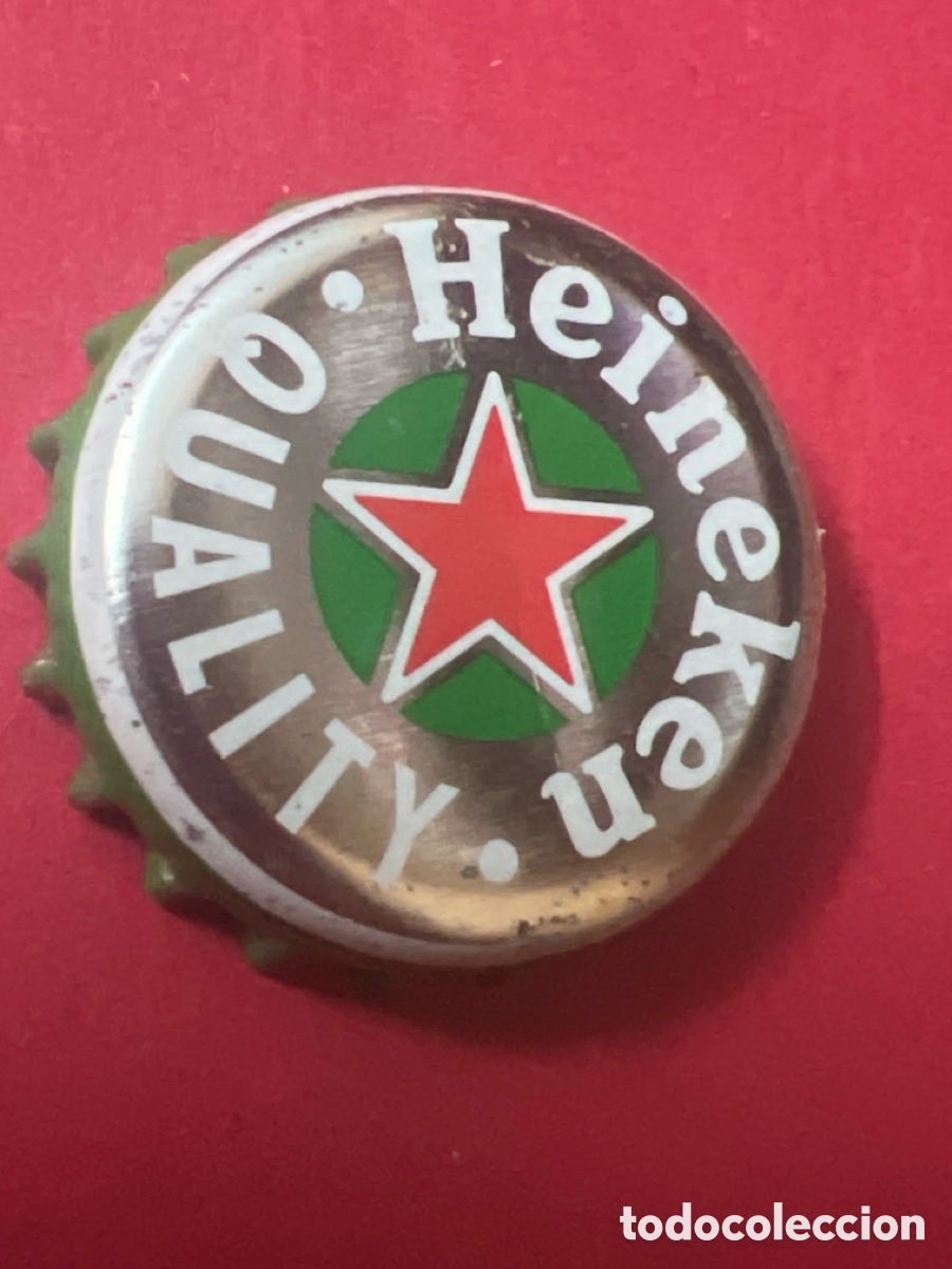 Collectionnisme de bi&egrave;res: T4/X45/K2. HEINEKEN ORIGINAL QUALITY - CHAPA CERVEZA. CHAPA - TAPA - CORONA - CAPS- TAPON - GORRA