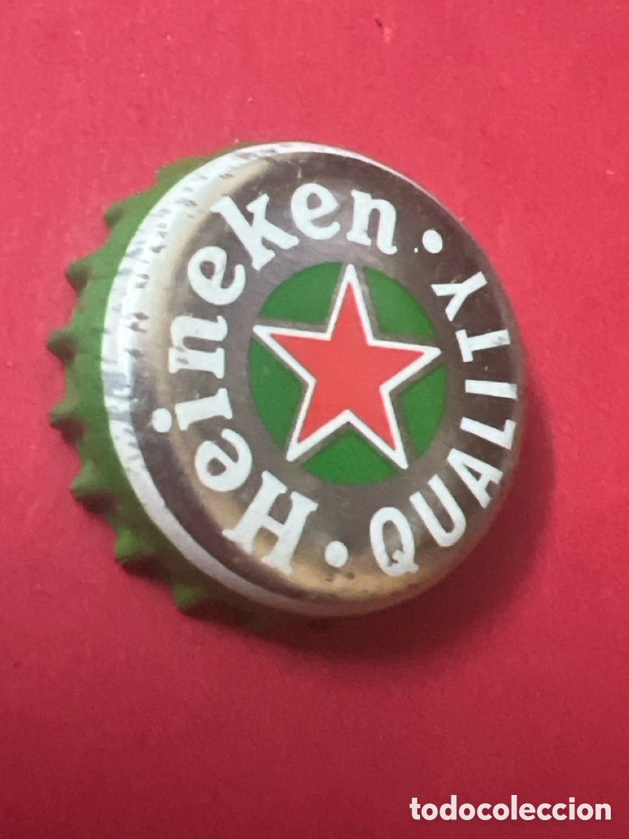 Collectionnisme de bi&egrave;res: T4/X45/K6.. HEINEKEN ORIGINAL QUALITY - CHAPA CERVEZA. CHAPA - TAPA - CORONA - CAPS- TAPON - GORRA