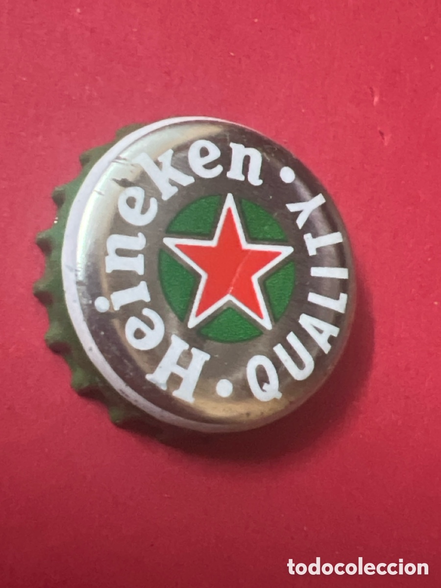 Collectionnisme de bi&egrave;res: T4/X45/L1. HEINEKEN ORIGINAL QUALITY - CHAPA CERVEZA. CHAPA - TAPA - CORONA - CAPS- TAPON - GORRA