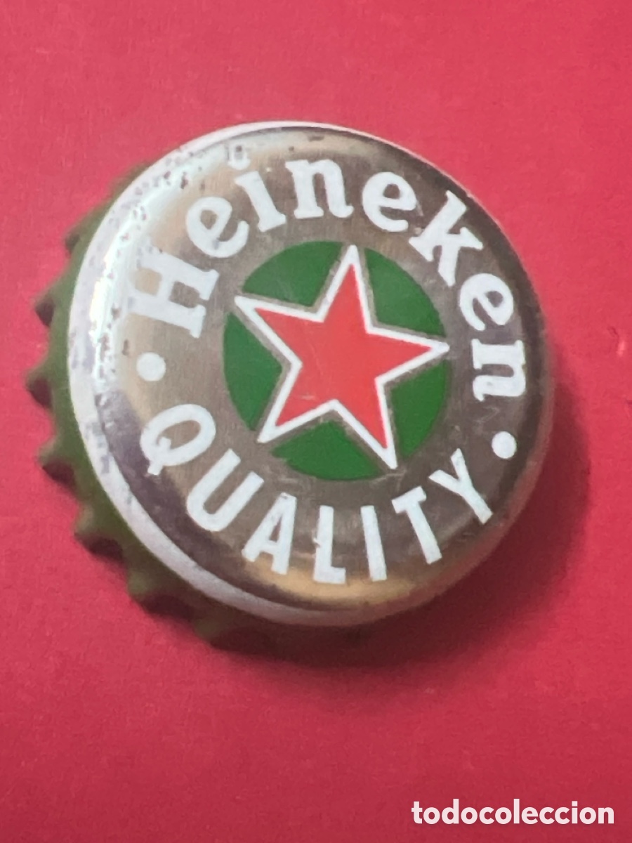 Collectionnisme de bi&egrave;res: T4/X45/L2. HEINEKEN ORIGINAL QUALITY - CHAPA CERVEZA. CHAPA - TAPA - CORONA - CAPS- TAPON - GORRA