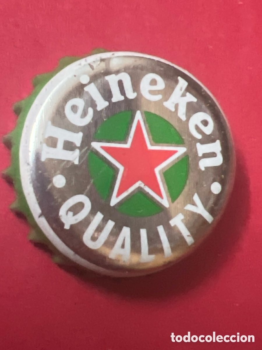 Collectionnisme de bi&egrave;res: T4/X45/L3.. HEINEKEN ORIGINAL QUALITY - CHAPA CERVEZA. CHAPA - TAPA - CORONA - CAPS- TAPON - GORRA