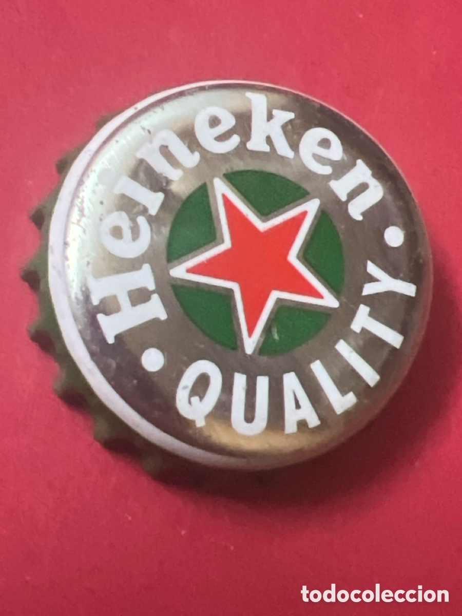 Collectionnisme de bi&egrave;res: T4/X45/L5. HEINEKEN ORIGINAL QUALITY - CHAPA CERVEZA. CHAPA - TAPA - CORONA - CAPS- TAPON - GORRA