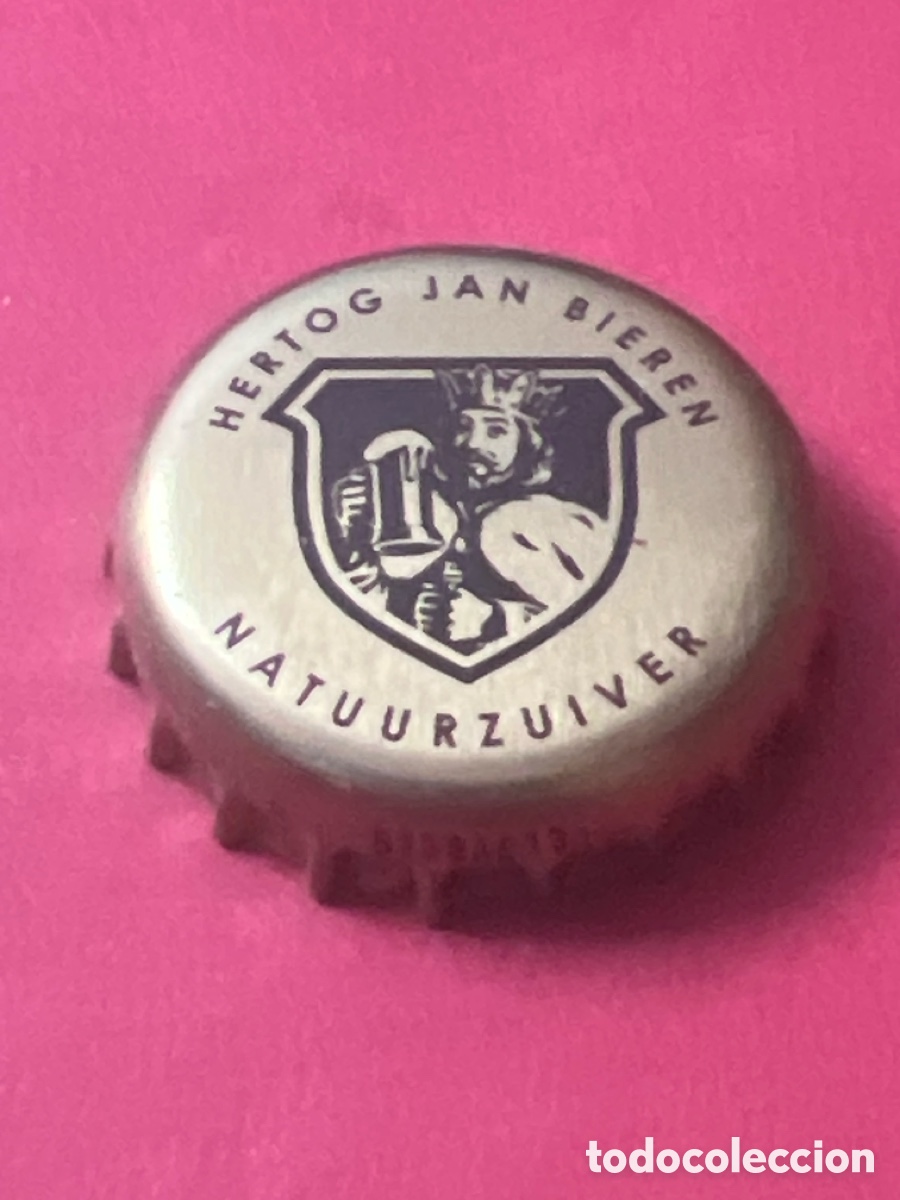 Coleccionismo de cervezas: T4/X45/O1. Chapa tap&oacute;n corona de la cerveza de Pa&iacute;ses Bajos HERTOG JAN BIEREN NATUURZUIVER