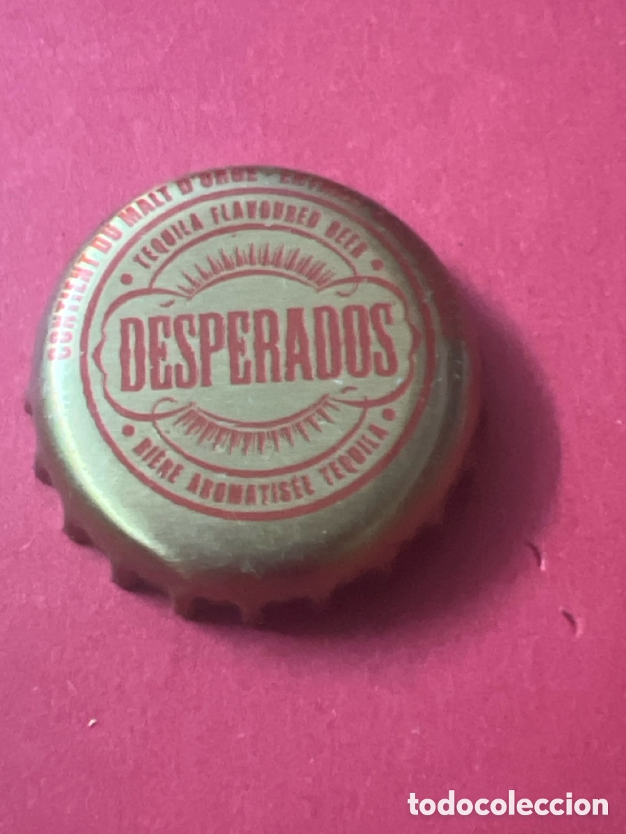Coleccionismo de cervezas: T4/X45/P1. CHAPA CERVEZA DESPERADOS