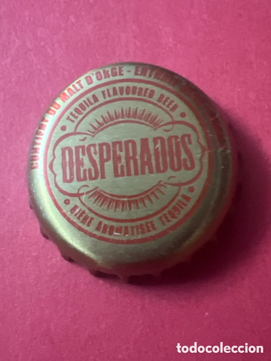 Coleccionismo de cervezas: T4/X45/P2. CHAPA CERVEZA DESPERADOS
