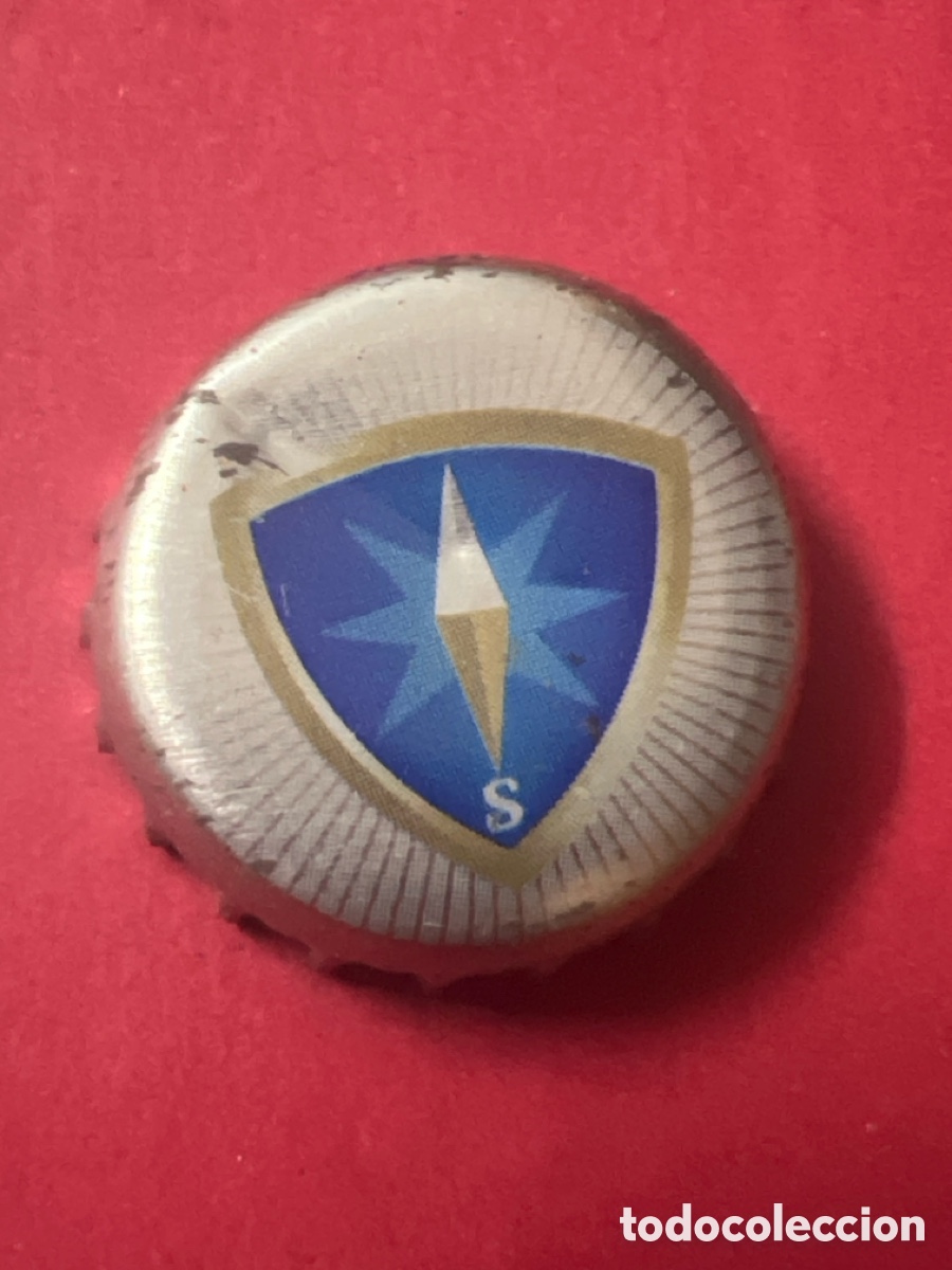 Coleccionismo de cervezas: T4/X45/P3. Chapa tap&oacute;n corona de la cerveza de Pa&iacute;ses Bajos BAVARIA